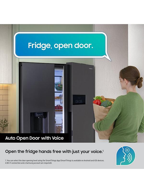 Samsung Series 9 RS90F64EEFEU 634-litre Smart American Fridge Freezer with Spacemax Technology - Black - Image 5